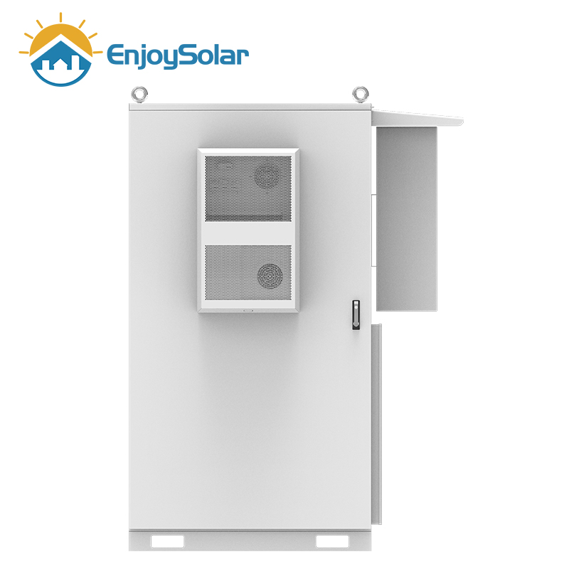 100kwh 200kwh الطاقة الشمسية LiFePO4 تخزين بطارية ليثيوم أيون الخارجية خزانة بيس مع 50kw عاكس شمسي هجين لنظام تخزين الطاقة الشمسية التجارية