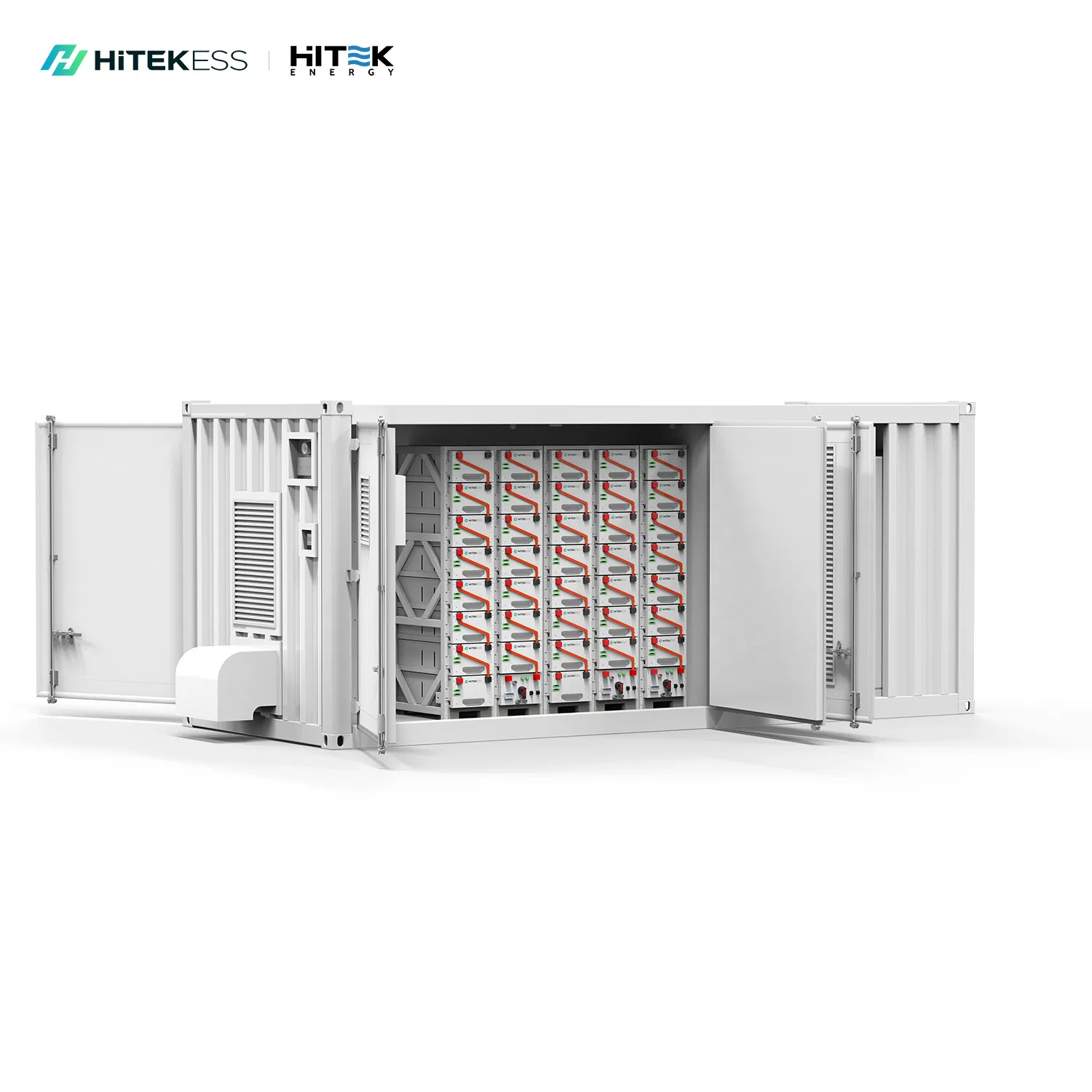 نظام تخزين الطاقة الشمسية المتكامل في حاويات من هيتك 40FT 20FT بطارية ليثيوم أيون 200kw 250kw 500kwh 1mwh مجموعة كاملة للصناعات