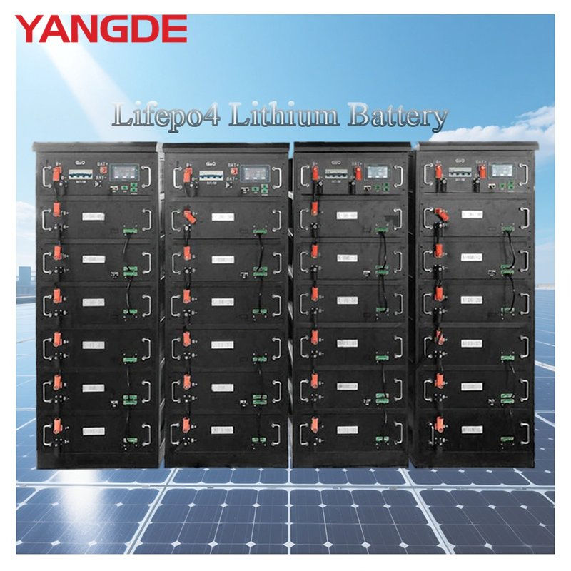 48V 200ah 100kwh LiFePO4 نظام تخزين الطاقة من بطارية ليثيوم الشمسية