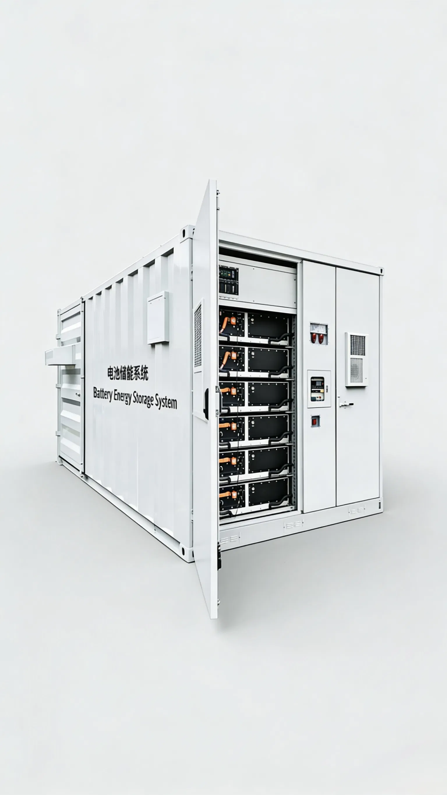 5mwh حاوية مبردة سائلة LiFePO4 تخزين الطاقة بالبطارية للاستخدام الصناعي والتجاري