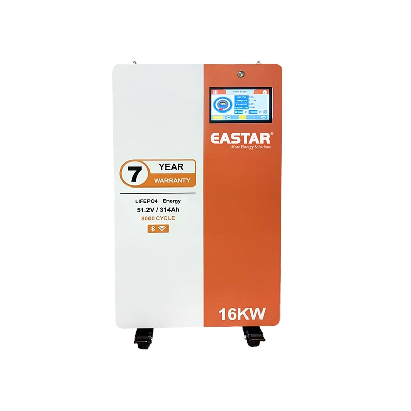 51.2V 16kwh 32kwh LiFePO4 نظام تخزين الطاقة المنزلية القابلة للإزالة احتياطي خارج الشبكة