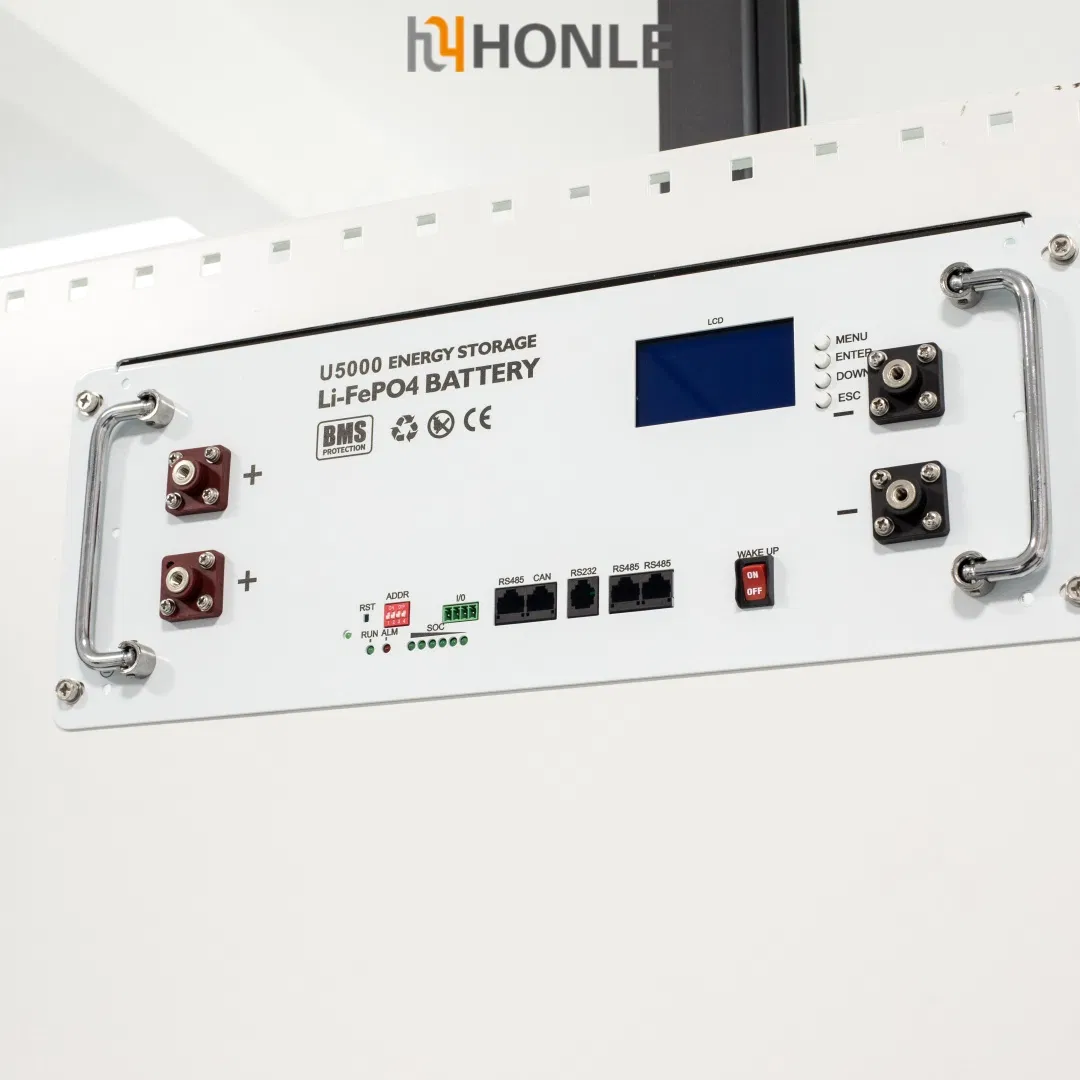 محطة الطاقة الشمسية المنزلية نظام تخزين الطاقة المتجددة المثبت على الرف 48V 50ah 2.4kwh حزمة البطارية