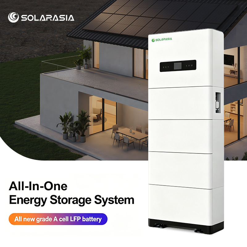 حل تخزين البطارية عالية الجهد 20kwh 409V حزمة بطارية فوسفات الحديد الليithيوم خزانة تخزين الطاقة الشمسية لمشاريع الطاقة المتجددة