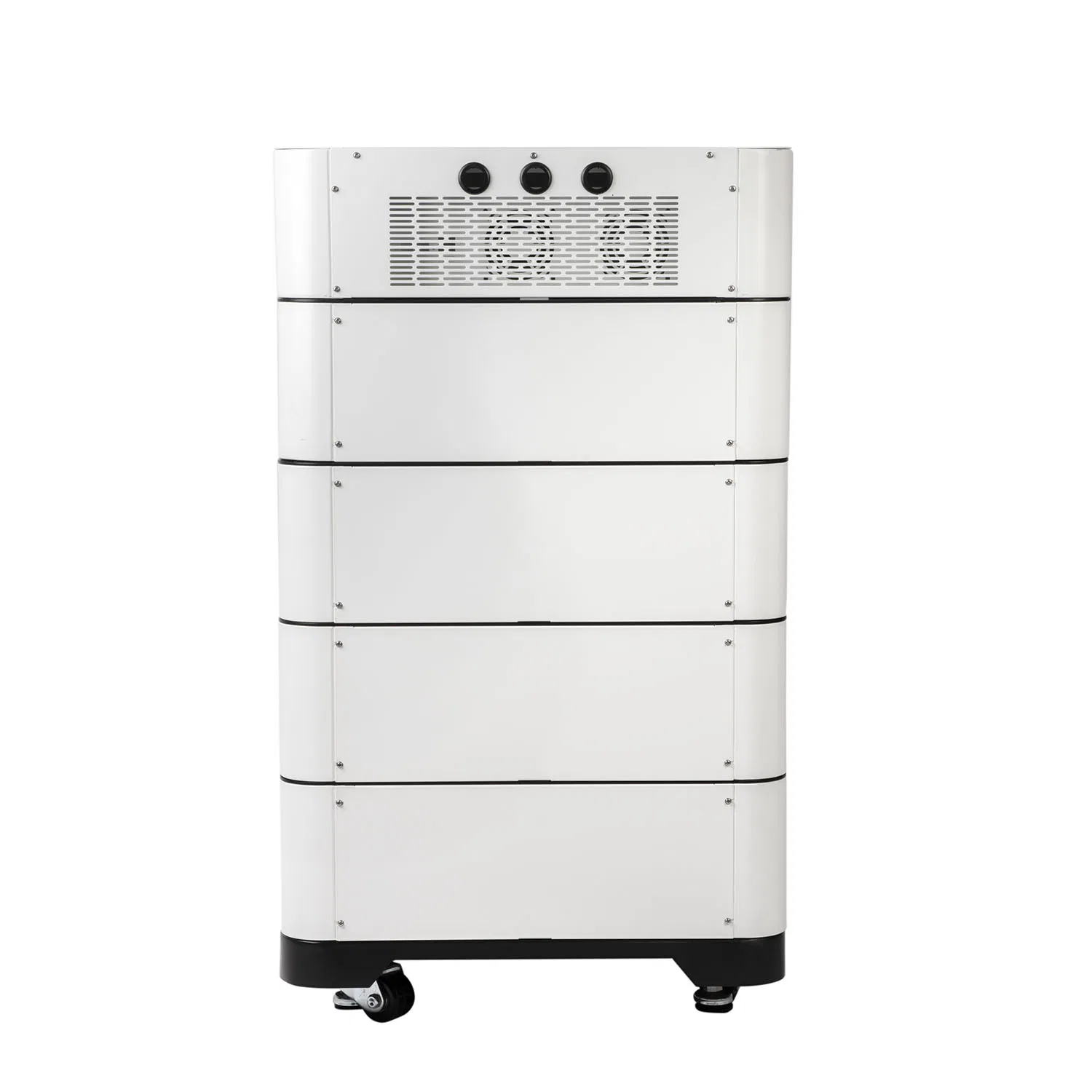 محطة الطاقة الشمسية المنزلية نظام تخزين الطاقة المتجددة المكدس 51.2V 25.6kwh بطارية مع العاكس 2026