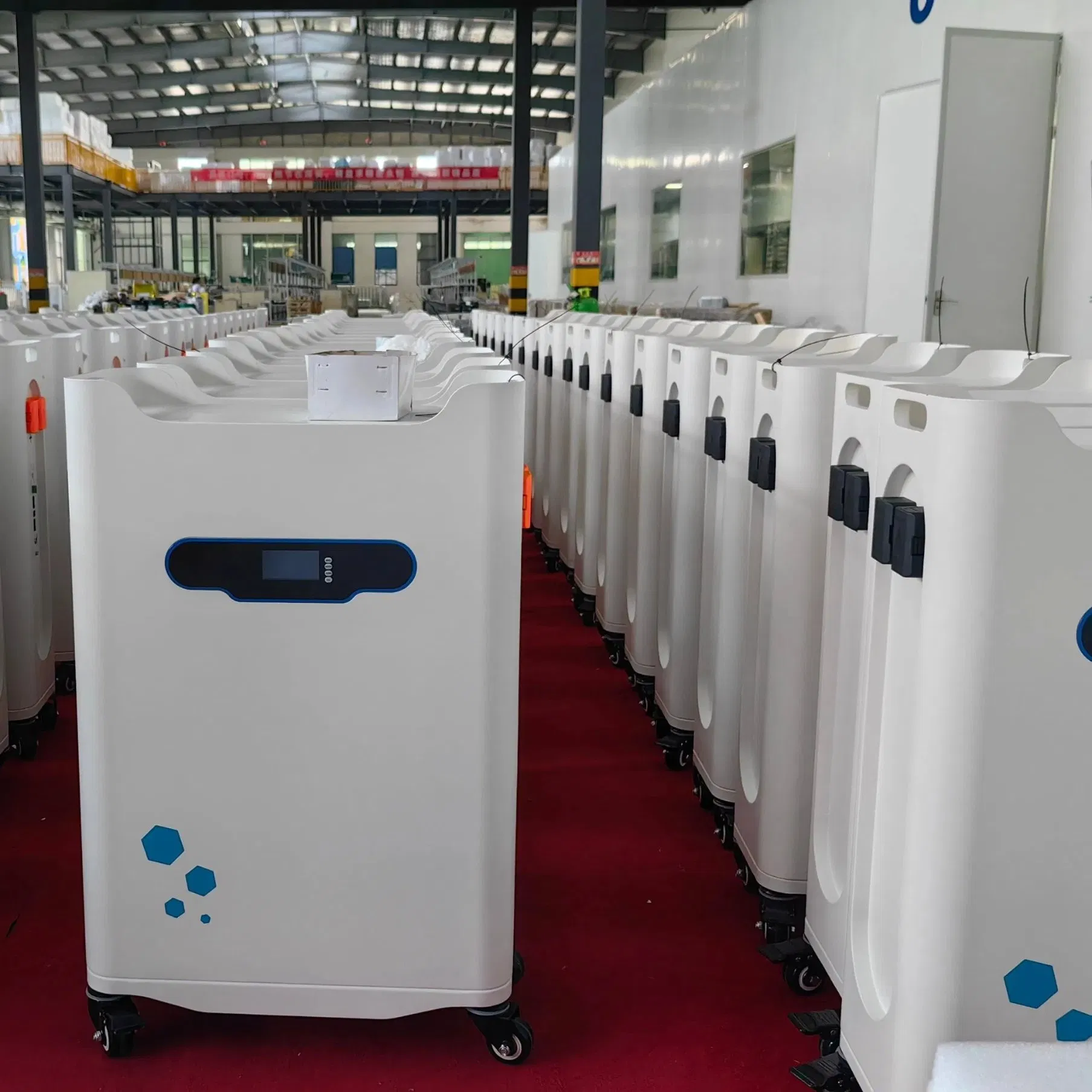 بطارية ليثيوم 15kwh أفضل سعر عجلات LiFePO4 بطارية 48V 280ah حامل بطارية تخزين الطاقة مع عجلات 51.2V 100ah 200ah 280ah 314ah 14.336kwh جهد منخفض