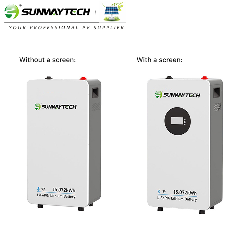 سوناوي 10-Year ضمان 10kw LiFePO4 بطارية 16kwh بطارية ليثيوم أيون شمسية 51.2V 200ah LiFePO4 لتخزين الطاقة المنزلية
