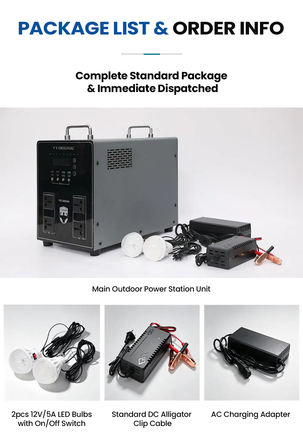 بطارية حمض الرصاص العميقة عالية السعة 12V/24V 3850W حل طاقة احتياطي للمنزل