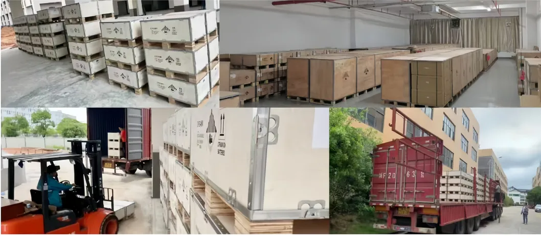 وحدة تخزين الطاقة الشمسية المدمجة مع العاكس للاستخدام المنزلي قابلة للتكديس 48V 300ah 400ah 500ah LiFePO4