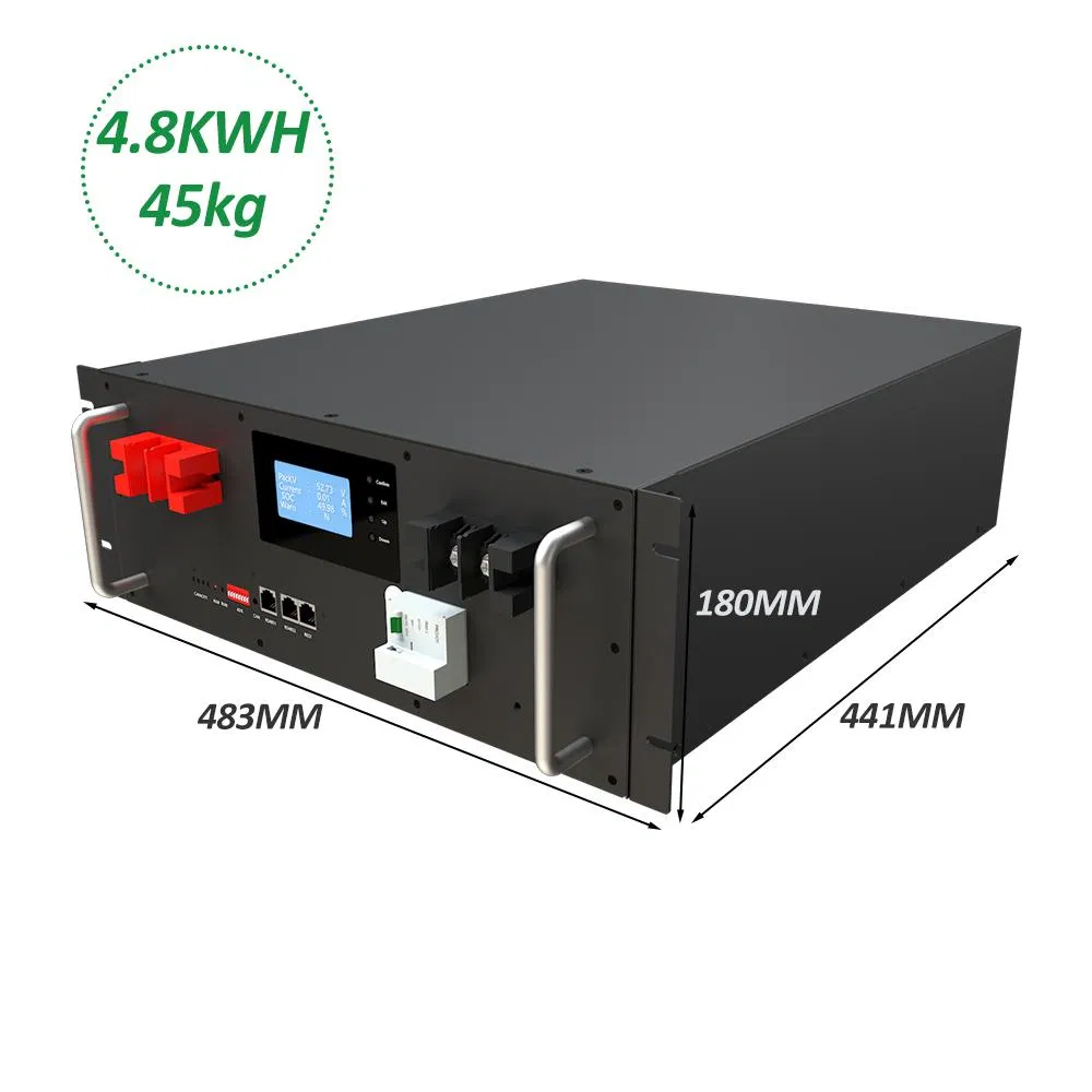 تخزين الطاقة المتجددة 48V 5kwh رف منزلي LiFePO4 بطارية