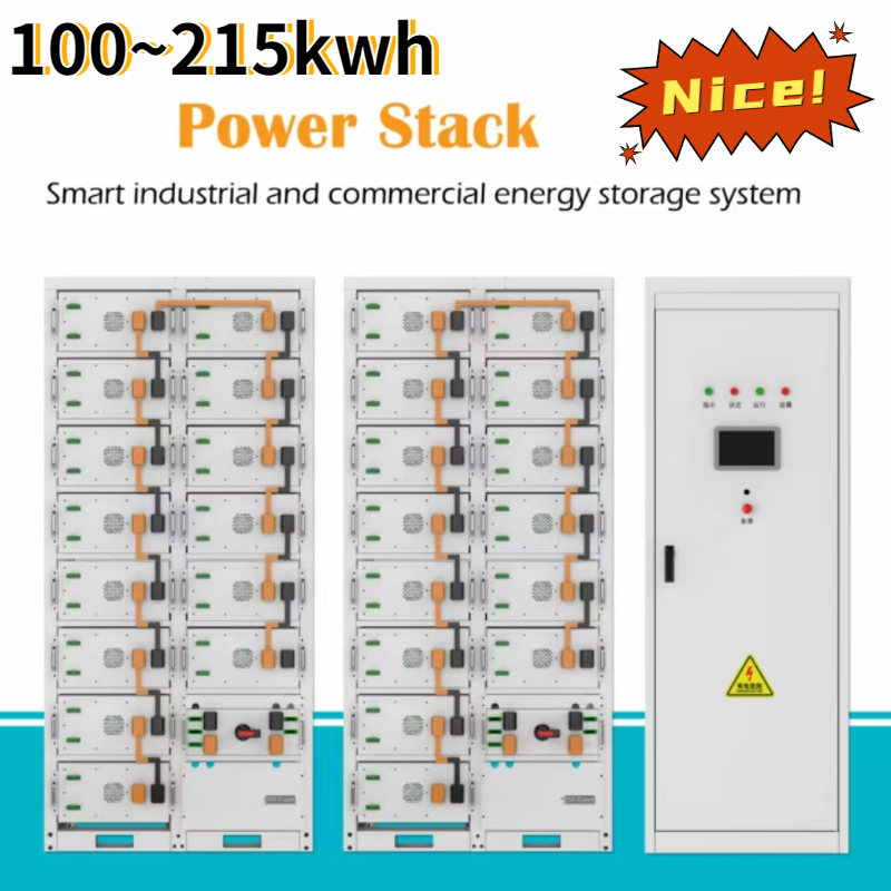 2025 تصميم جديد 215kwh 261kwh متكامل 1mwh تخزين البطاريات لمصدر الطاقة المتجددة بيس