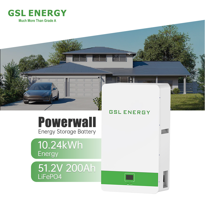 طاقة جيسل 48V 100ah/200ah تخزين بطارية هجينة مباشرة للمنزل 10kwh يمكن الاتصال 100% توريد المصنع من الصين