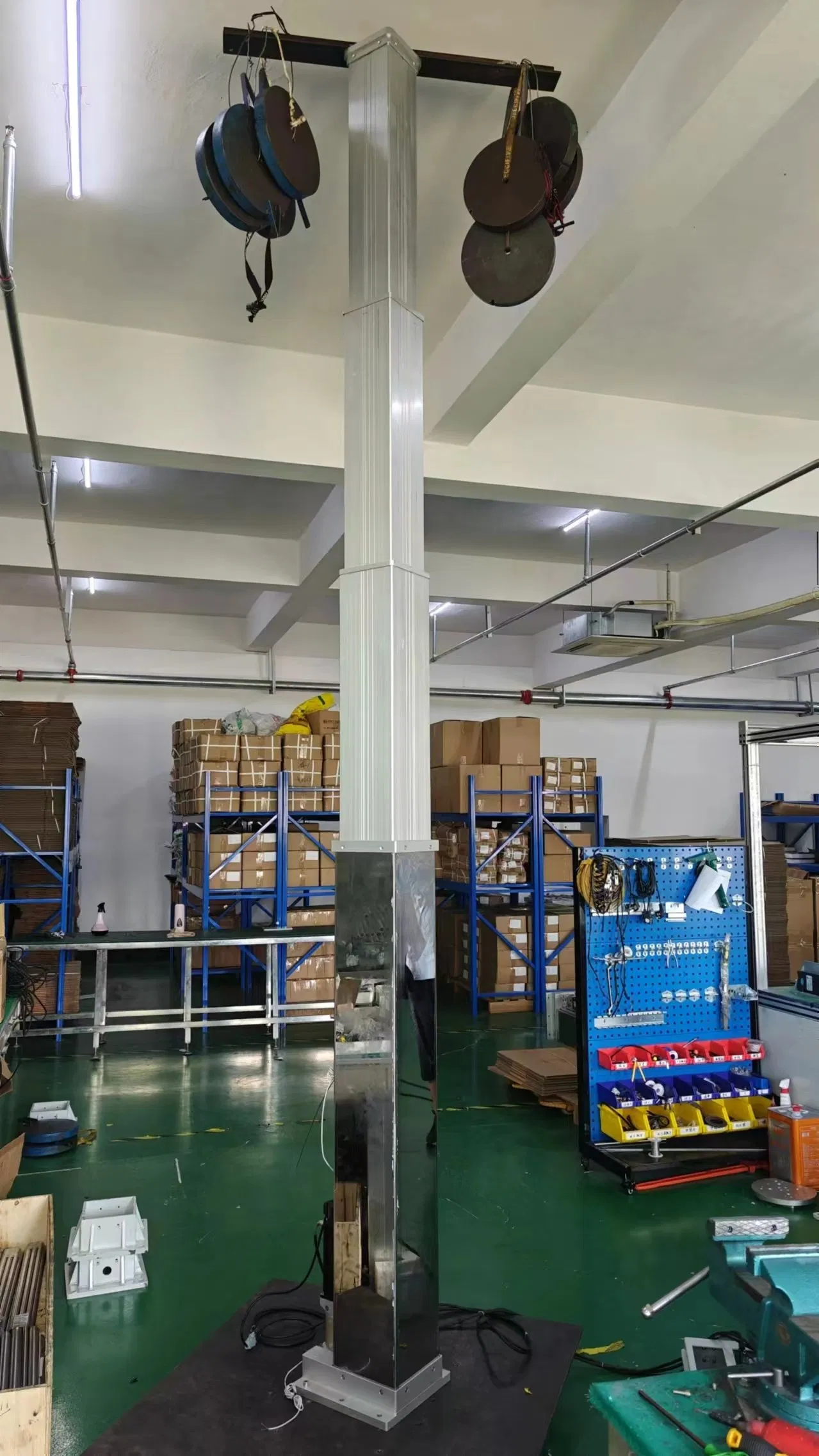 Heavy-Duty Linear Actuator Scissor Lift for Stationary Use