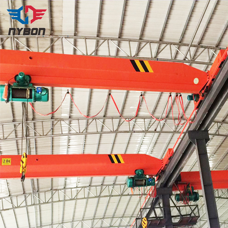 Light Duty Single Girder Beam Overhead Bridge Crane to Lift Glass or Mould