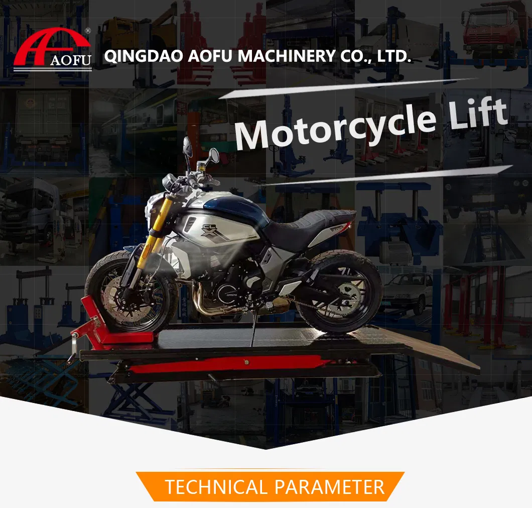 Pneumatic Bike Motorcycle Lift Table