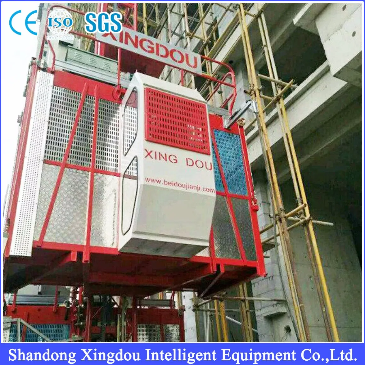 Ce/ISO Approved Electric Construction Building Material Lift