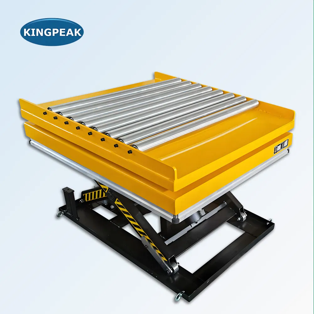 Heavy Duty Scissor Lift Tables for Efficient Cylinder Lifting