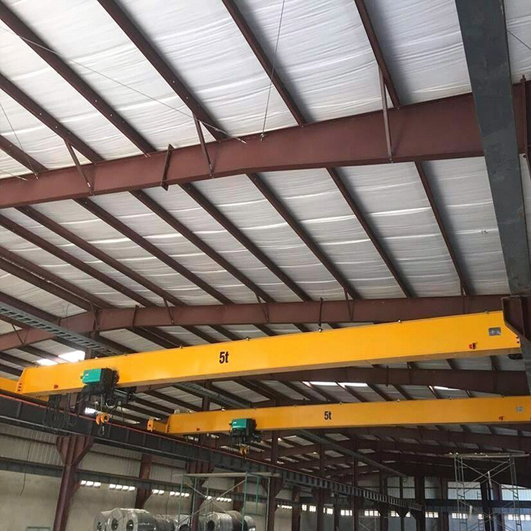 Hot Sale Single Girder 16 Ton Overhead Crane Hoist Lift Used in The Paper Factory