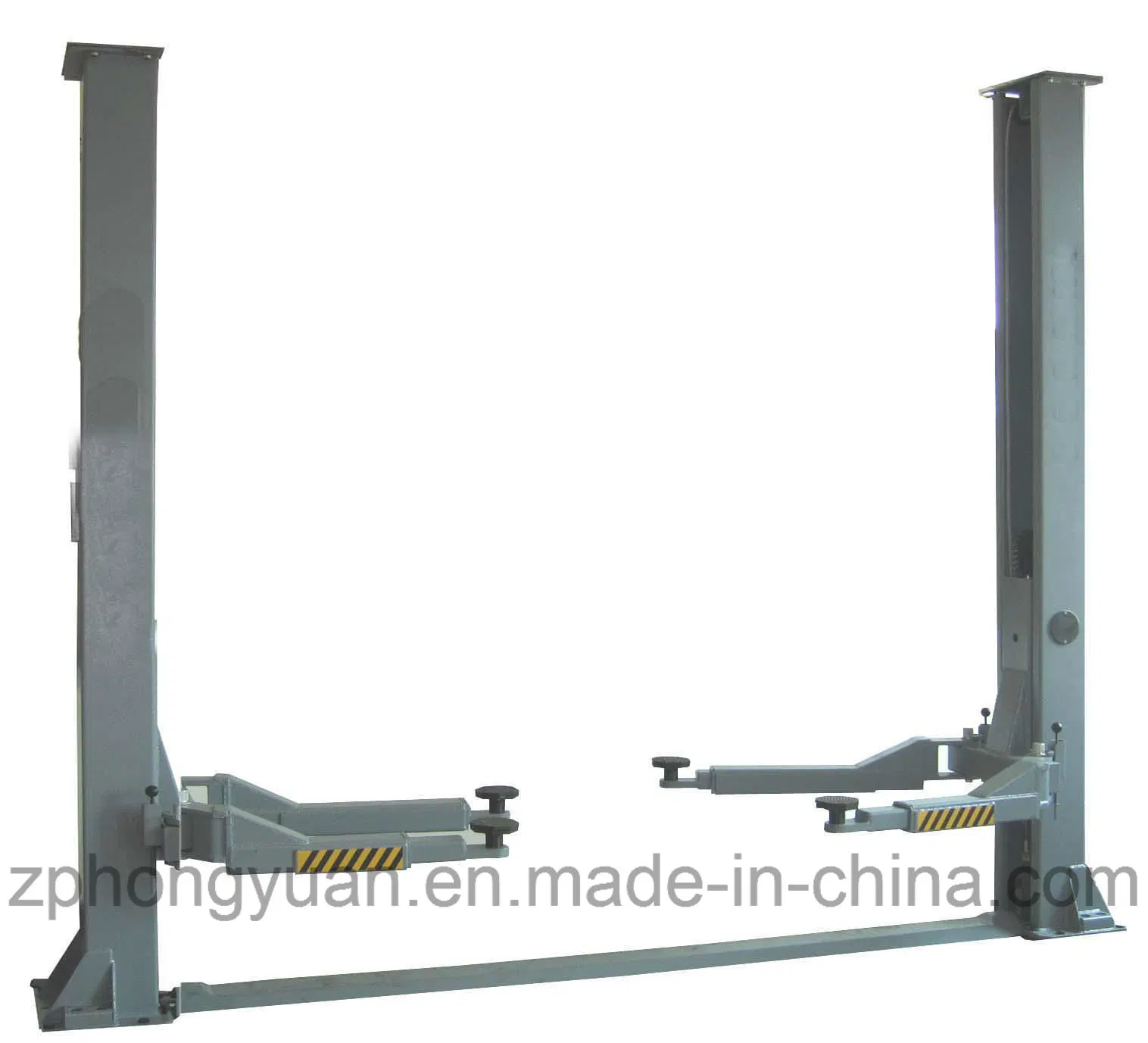 Hongyuan Two-Postground Mounted Full Rise Auto Hoist Hydraulic Stationary Scissors Car Lift