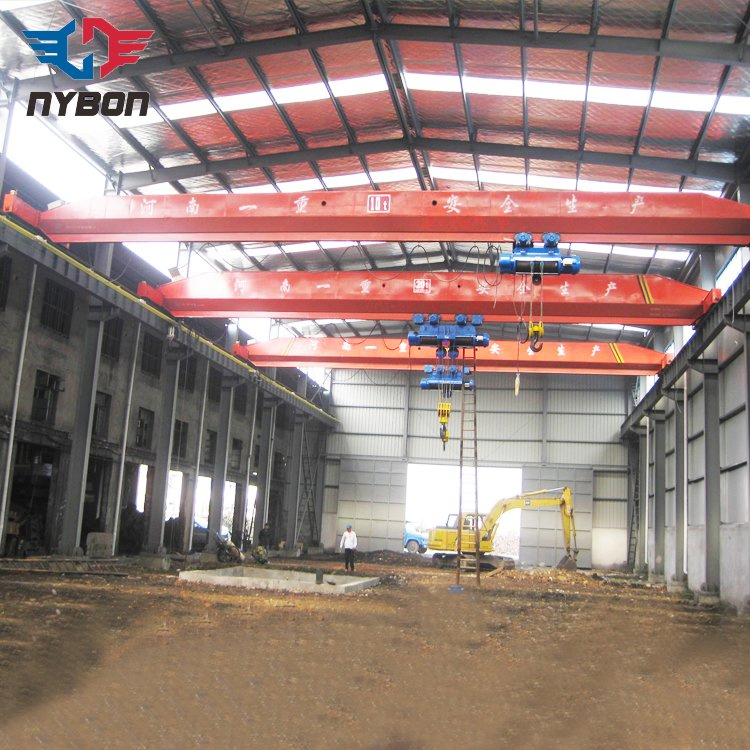 Light Duty Single Girder Beam Overhead Bridge Crane to Lift Glass or Mould