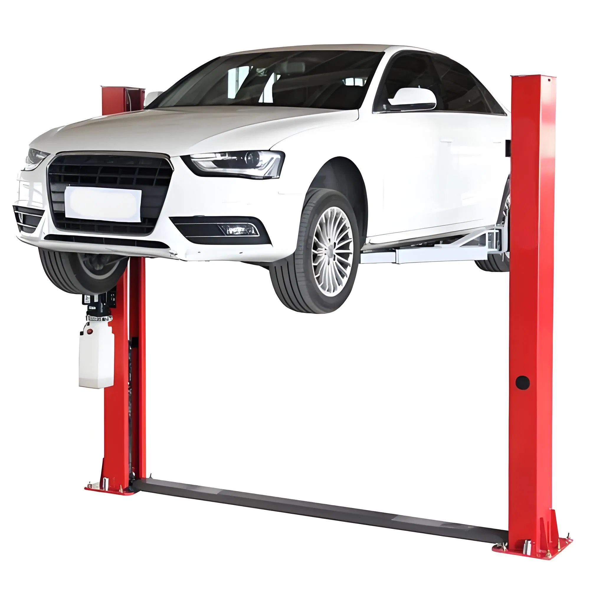 Hydraulic 2-Post Base Plate Lift Heavy-Duty Car Parking Lift