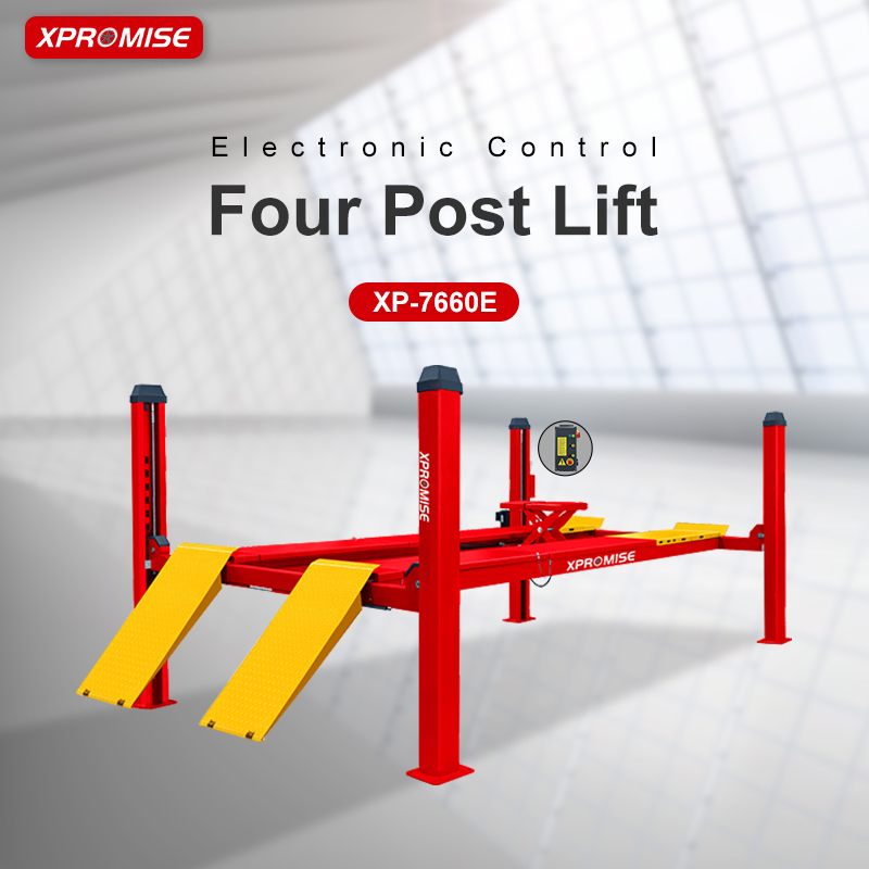 High Rigidity 4 Post Car Lift/Auto Lifter for Automobile with Electronic Control