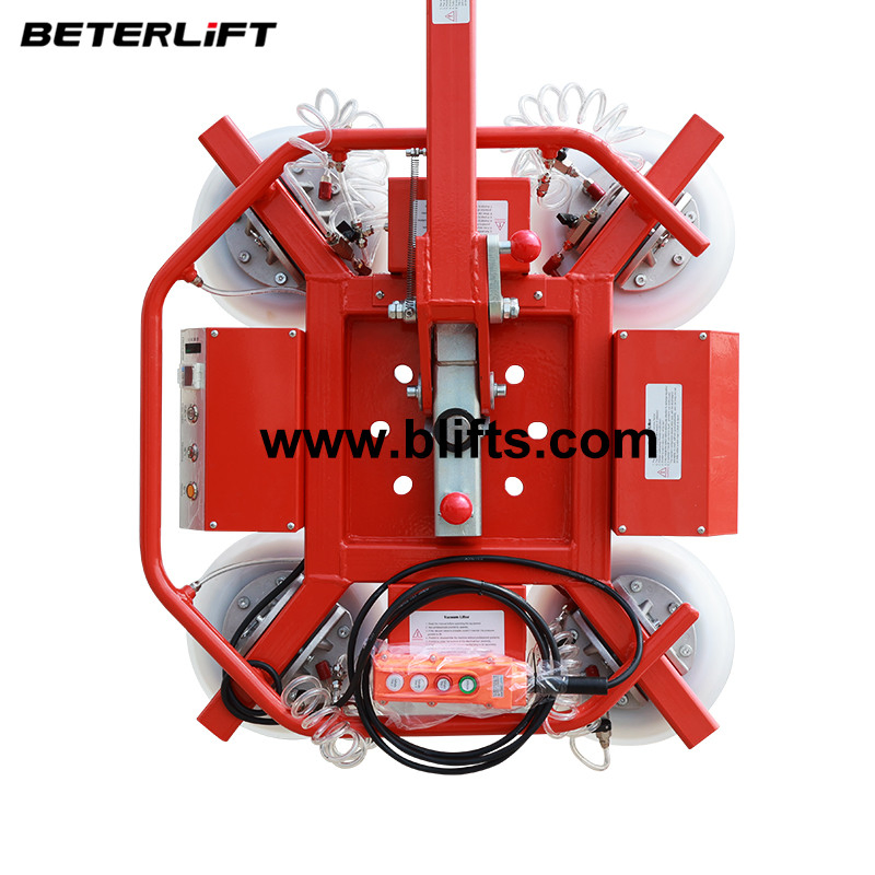 Battery Power Suction Cup Crane Hydraulic Glass Vacuum Lifter Handing Lift for Crane Glass