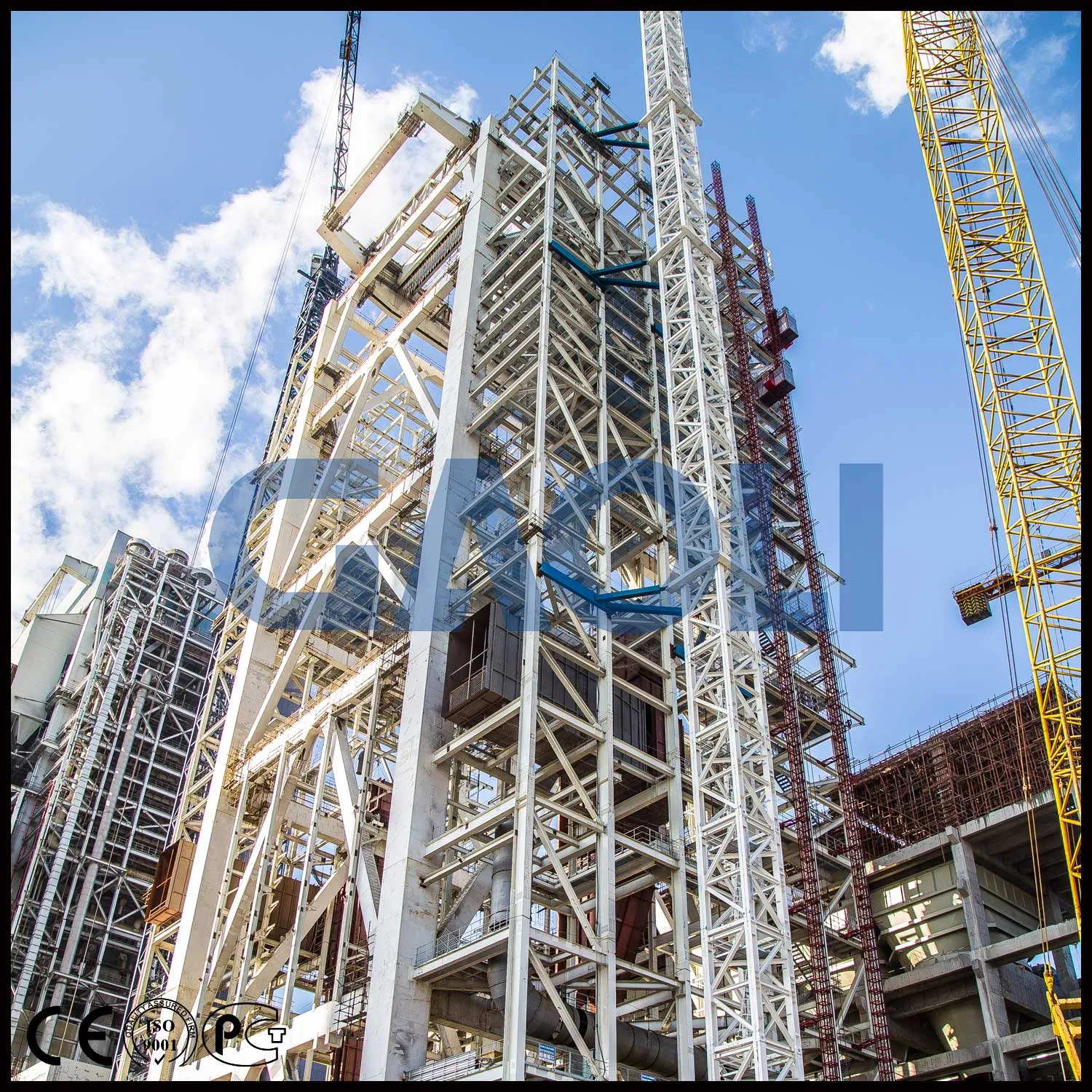 Double Carbin Electric Chain Construction Building Hoist /Elevator/Lift