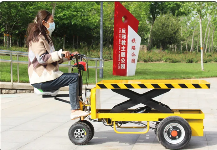 Driving face the platform