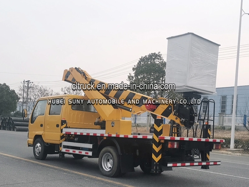 16 M High Altitude Operation Truck Mounted Boom Lift
