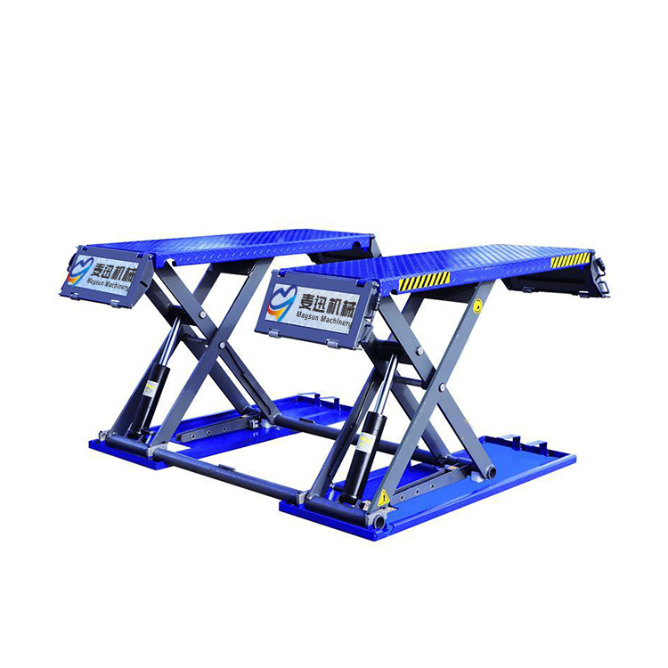 3.5tons Hydraulic Thin on Ground Mobile Garage Scissor Car Lift