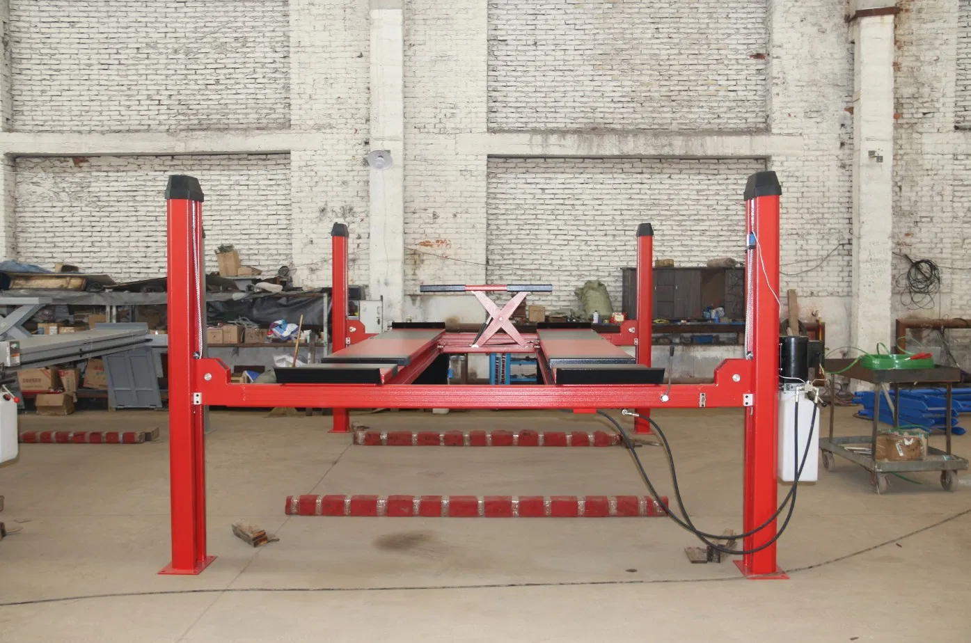Heavy Duty Base Plate Two Post Auto Car Lift with Ce