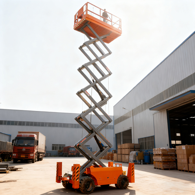 Portable Extendable Platform Floor Scissor Car Lift Hydraulic Scissor Lift Table Trolley