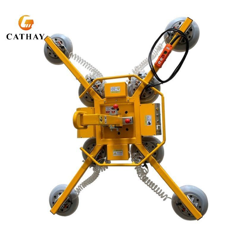 Popular Tile Suction Lifter 800kg Marble Glass Lifting 8PCS Portable Vacuum Lift