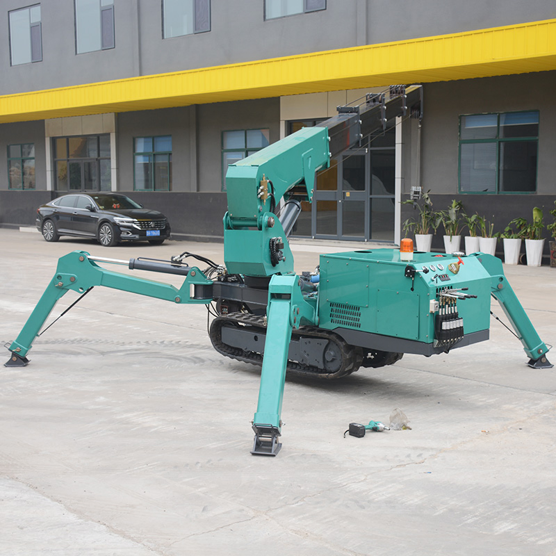 Versatile Load Handling Telescopic Boom All-Terrain Spider-Lift
