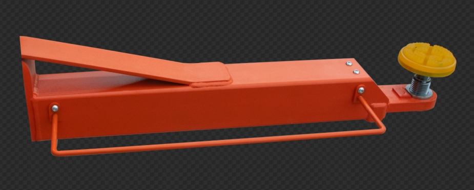 Heavy-Duty Hydraulic Floor Plate for 2 Post Car Lift/Two Post Lift-Electric Release