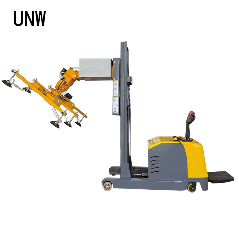 Lifting Height 1600mm Semi Electric Vacuum Lifts with Electromagnetic Brakes