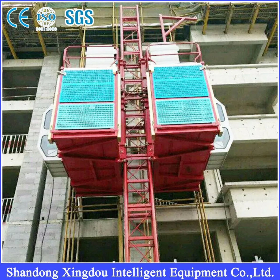 Ce/ISO Approved Electric Construction Building Material Lift