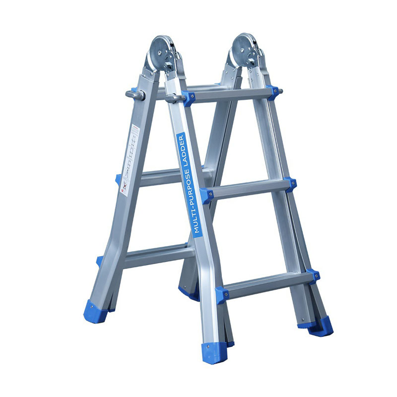 Thickened Aluminum Alloy 3.2m Single-Sided Telescopic Lift with Hook Portable Indoor