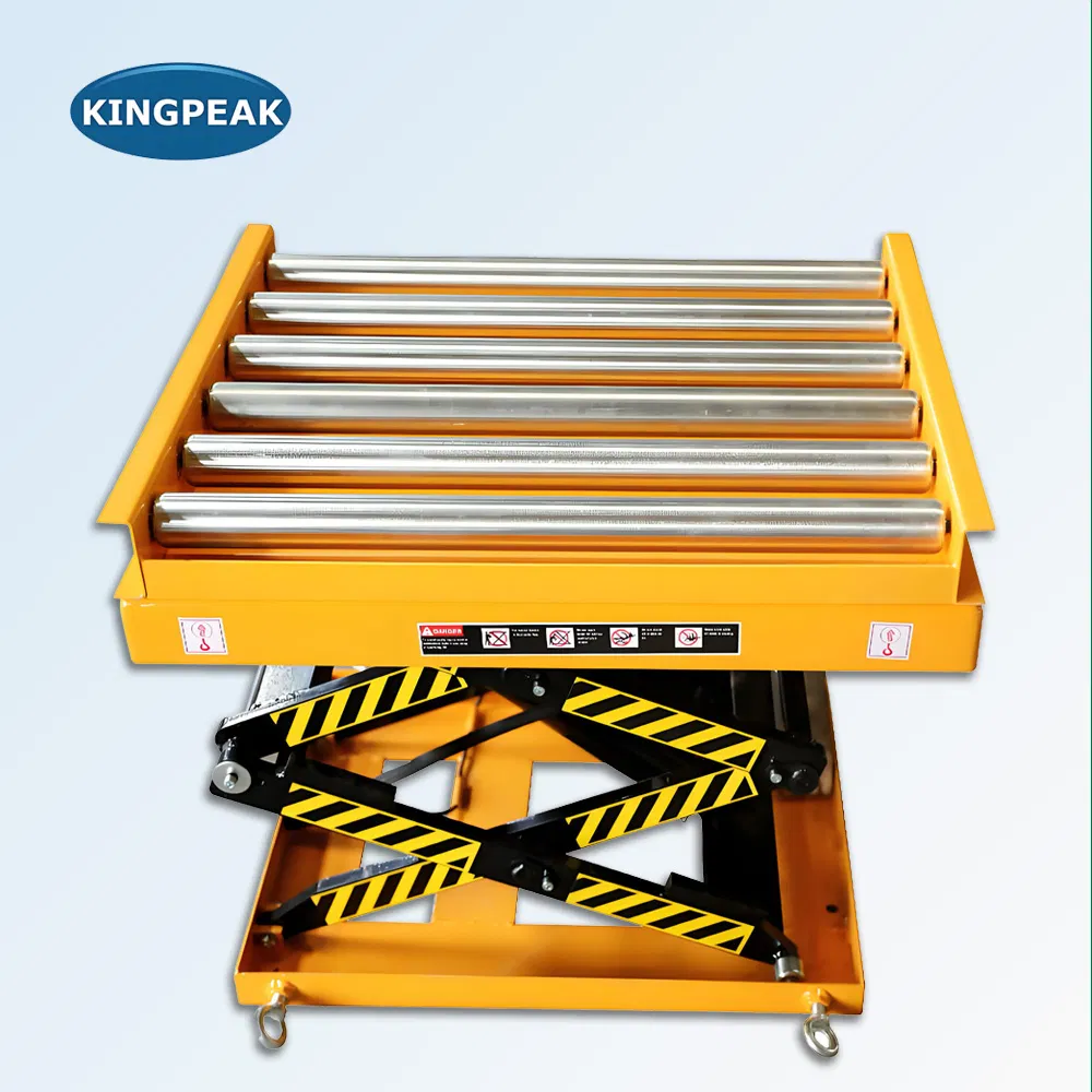 Heavy Duty Scissor Lift Tables for Efficient Cylinder Lifting