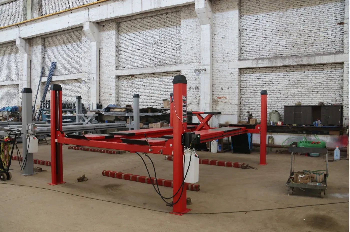 Heavy Duty Base Plate Two Post Auto Car Lift with Ce