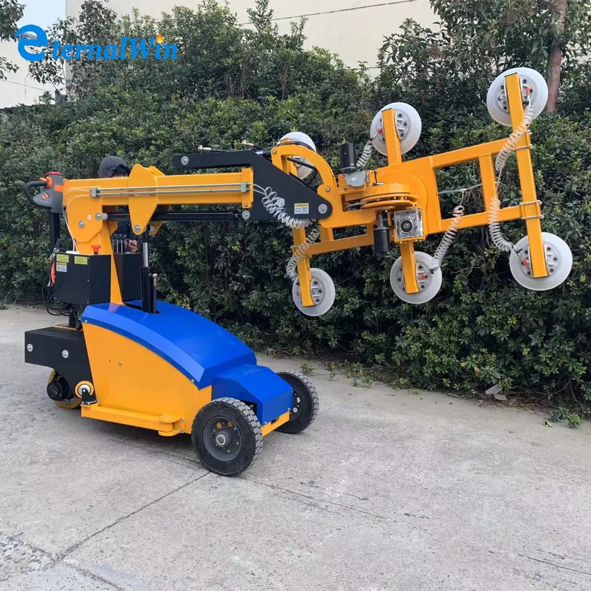 Insulating Glass Vacuum Lift for Window Screen Installation