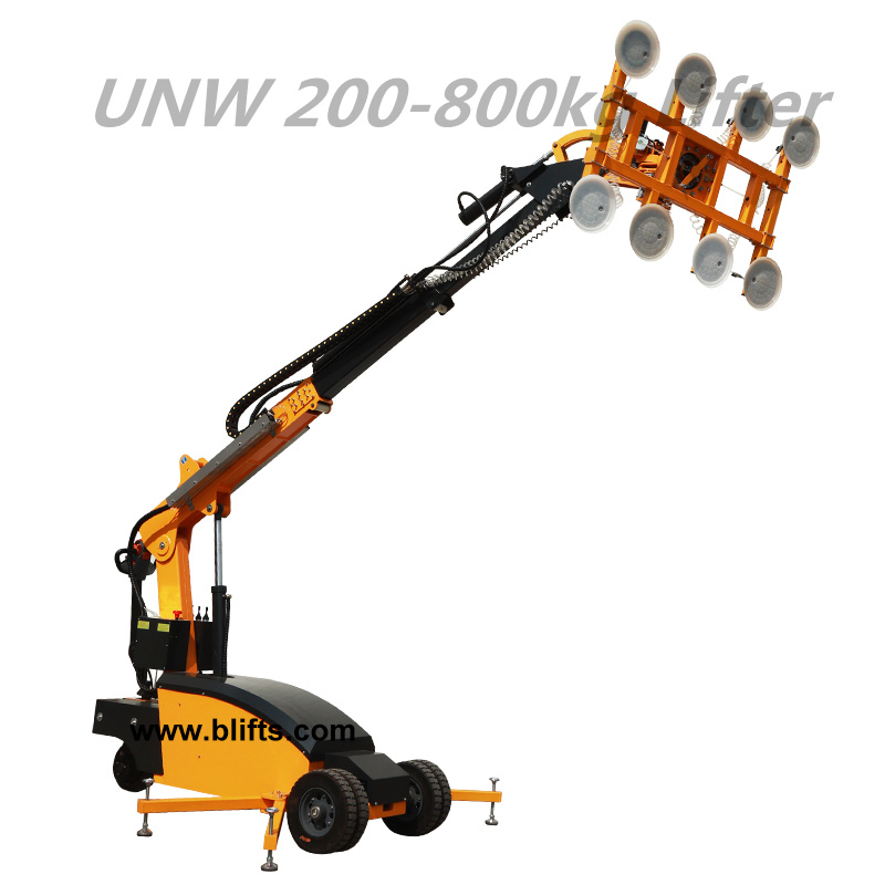600kg 400kg Intelligent Electric Glass Vacuum Suction Lift with Proportional Remote Control
