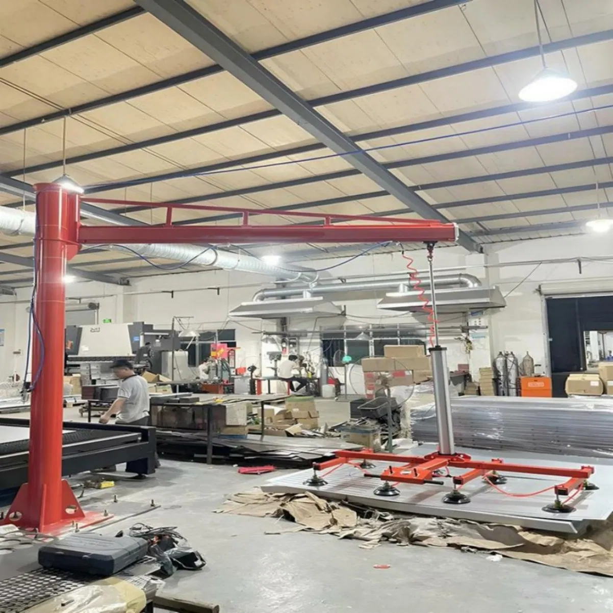 Laser Cutting Lifts for Loading Steel and Galvanized Sheets