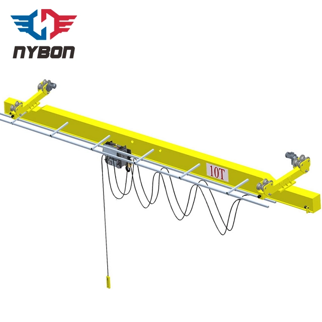 Light Duty Single Girder Beam Overhead Bridge Crane to Lift Glass or Mould