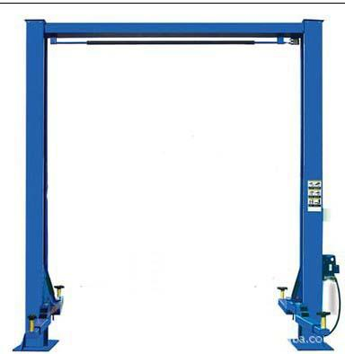 Hongyuan Base Plate Two Post Auto Car Lift with CE and Tyre Changer Wheel Balancer