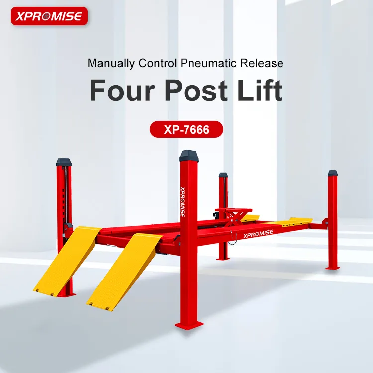 Four Post Lift View 1