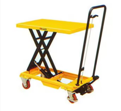 Portable Steel Hydraulic Scissor Lift Table for Home Use