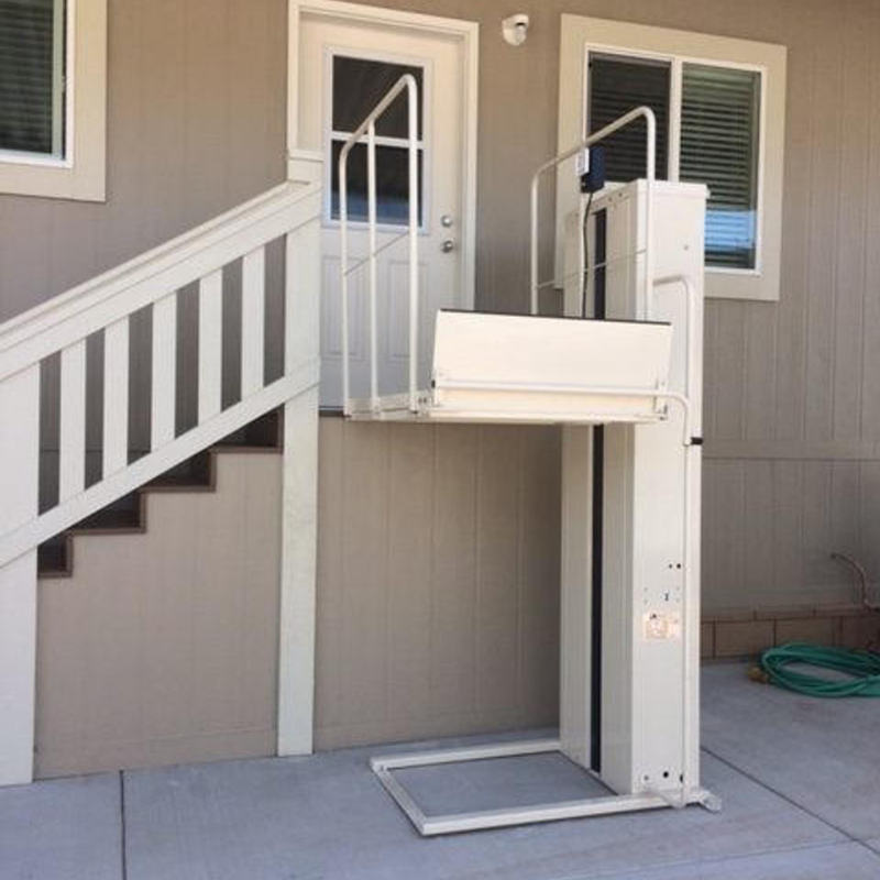 Indoor Outdoor Hydraulic Wheelchair Platform Lift for Disabled Access