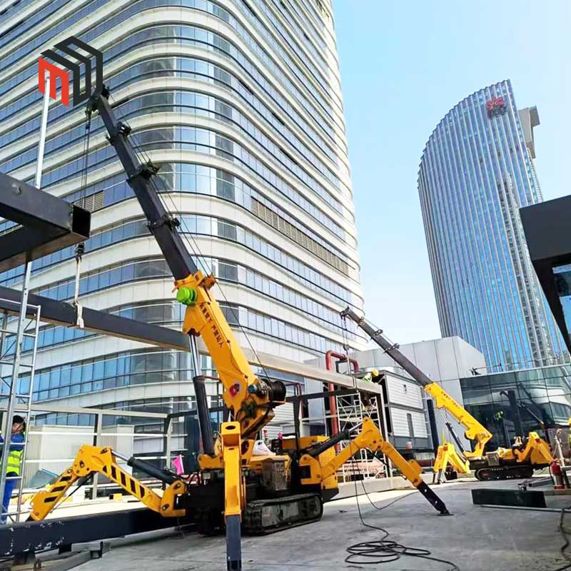 Free Shipping China Factory Best 8 10 Ton Spider Lift Articulated Architecture Spider Lift