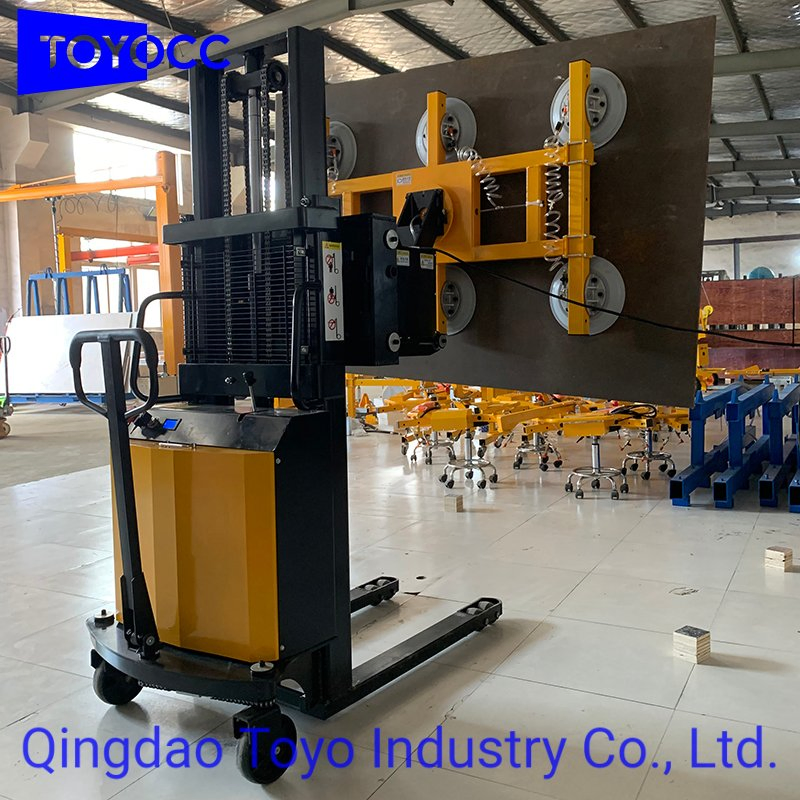 Automatic Quick Lift Electric Heavy Stuff Lift Trolley Stacker